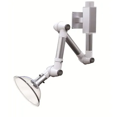 How to reduce the maintenance cost of a lab extraction arm?